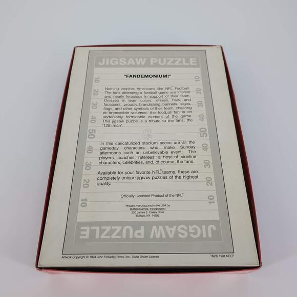 Team NFL Vintage San Francisco 49ers "Fandemonium!" 513 Piece Jigsaw Puzzle GUC - Picture 10 of 12